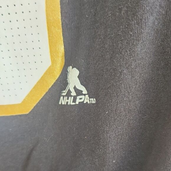 Black and Gold NHL Vegas Golden Knights Fleury#29 T-Shirt - Picture 6 of 7